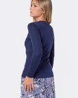 May Top (Navy) - Top - Yakira Bella