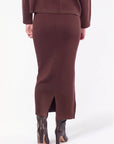 Medina Skirt (Dark Brown) - Skirt - Yakira Bella
