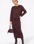 Medina Top (Dark Brown) - Top - Yakira Bella