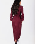Megan Dress (Wine) - Dress - Yakira Bella
