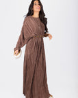 Meliora Dress (Brown) - Dress - Yakira Bella