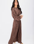 Meliora Dress (Brown) - Dress - Yakira Bella