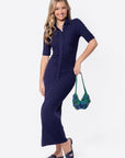 Mia Dress (Navy) - Dress - Yakira Bella