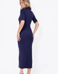 Mia Dress (Navy) - Dress - Yakira Bella