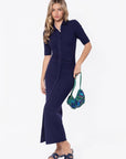 Mia Dress (Navy) - Dress - Yakira Bella
