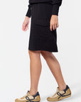 Mina Cargo Skirt 23" (Black) - Skirt - Yakira Bella