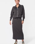 Mina Cargo Skirt 35" (Olive) - Skirt - Yakira Bella