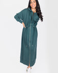 MINA DRESS (DARK GREEN) - Dress - Yakira Bella