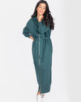 MINA DRESS (DARK GREEN) - Dress - Yakira Bella