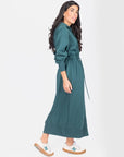 MINA DRESS (DARK GREEN) - Dress - Yakira Bella