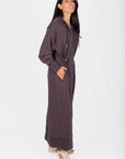 Mina Dress (Dark Plum) - Dress - Yakira Bella