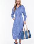 Mina Dress (Light Blue) - Dress - Yakira Bella