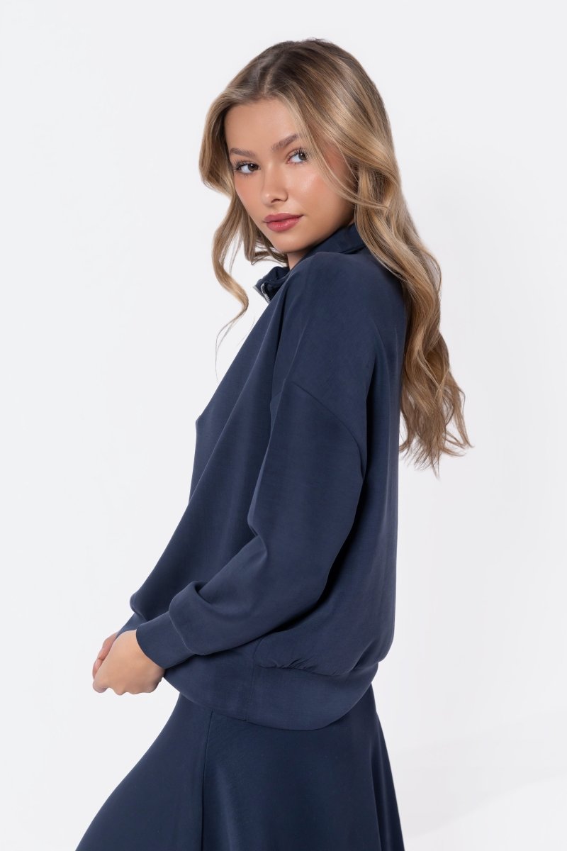 lena navy flower トップス Kaylee Crop Top by For Love & Lemons - FINAL SALE – SHOPLUNAB