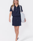 Mina Skirt 20" (Navy) - Skirt - Yakira Bella