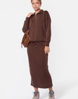Mina Skirt 35" (Dark Brown) - Skirt - Yakira Bella