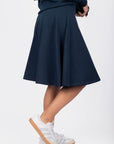 Mina Swing Skirt 23" (Navy) - Skirt - Yakira Bella