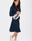 Mina Swing Skirt 23" (Navy) - Skirt - Yakira Bella