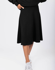 Mina Swing Skirt 26" (Black) - Skirt - Yakira Bella