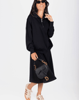 Mina Swing Skirt 26" (Black) - Skirt - Yakira Bella