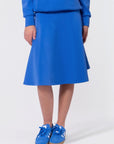 Mina Swing Skirt 26" (Marina Blue) - Skirt - Yakira Bella