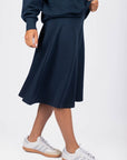 Mina Swing Skirt 26" (Navy) - Skirt - Yakira Bella