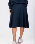 Mina Swing Skirt 26" (Navy) - Skirt - Yakira Bella