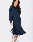 Mina Swing Skirt 26" (Navy) - Skirt - Yakira Bella