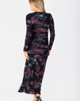 Miri Dress (Black Ground) - Dress - Yakira Bella