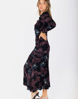 Miri Dress (Black Ground) - Dress - Yakira Bella