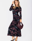 Miri Dress (Black Ground) - Dress - Yakira Bella
