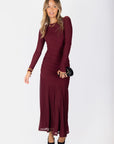 Miri Dress (Burgundy) - Dress - Yakira Bella