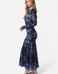 Miri Dress (Grey Pattern) - Dress - Yakira Bella