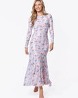 Miri Dress (Light Pink Flower) - Dress - Yakira Bella