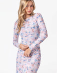 Miri Dress (Light Pink Flower) - Dress - Yakira Bella