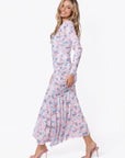 Miri Dress (Light Pink Flower) - Dress - Yakira Bella