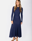 Miri Dress (Navy) - Dress - Yakira Bella