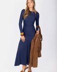 Miri Dress (Navy) - Dress - Yakira Bella