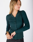 Moss Cardigan (Dark Green) - Top - Yakira Bella
