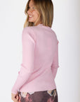 Moss Cardigan (Light Pink) - Top - Yakira Bella