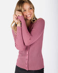 Moss Cardigan (Rose Pink) - Top - Yakira Bella