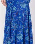 Natalia Skirt (Blue Pattern) - Skirt - Yakira Bella