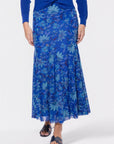 Natalia Skirt (Blue Pattern) - Skirt - Yakira Bella