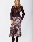 Natalia Skirt (Brown) - Skirt - Yakira Bella