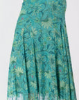 Natalia Skirt (Green Pattern) - Skirt - Yakira Bella