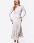 Natalia Skirt (Pink/Green) - Skirt - Yakira Bella