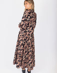 Naya Dress (Black/Pattern) 53" - Dress - Yakira Bella