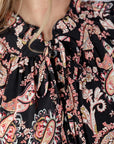 Naya Dress (Black/Pattern) 53" - Dress - Yakira Bella