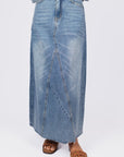 NAYELI SKIRT (BLUE) - Skirt - Yakira Bella
