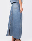 NAYELI SKIRT (BLUE) - Skirt - Yakira Bella