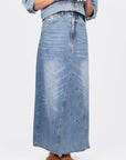 NAYELI SKIRT (BLUE) - Skirt - Yakira Bella